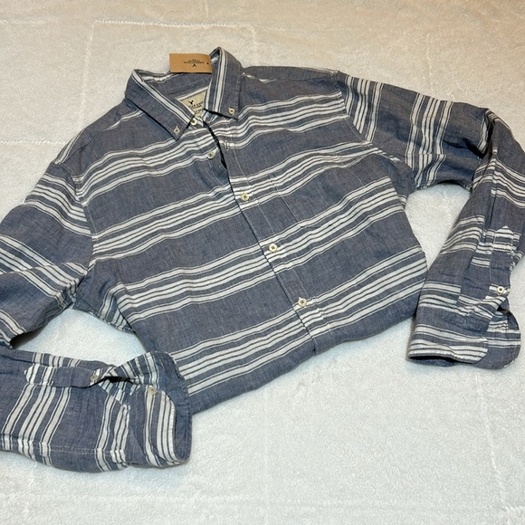 American Eagle 70s Vintage 100% Cotton Holiday Shirt 